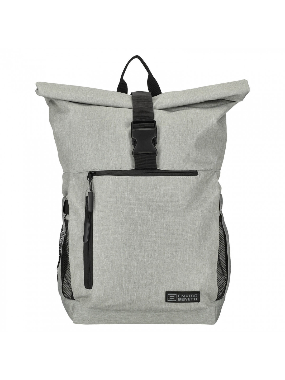 Pánský trendy batoh Enrico Benetti Gunnar – světle šedá